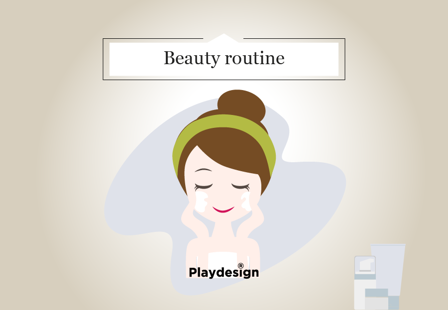 Beauty routine