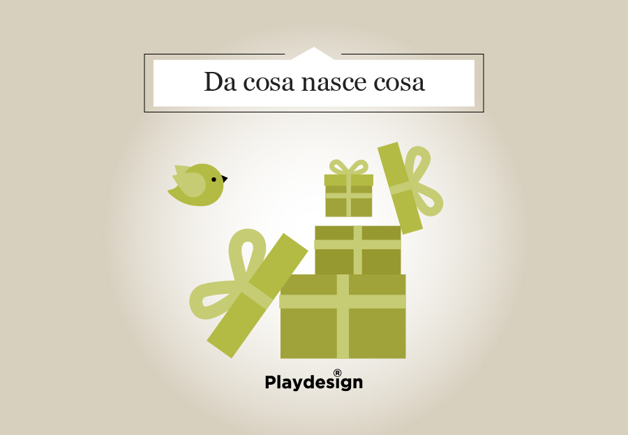 scatola regalo che aprendosi ne rivela un'altra, che aprendosi ne rivela una terza
