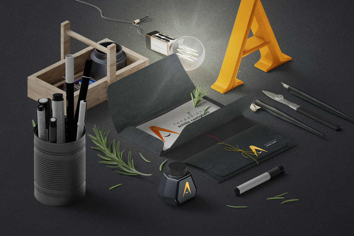 Fondazione Achille Castiglioni visual branding