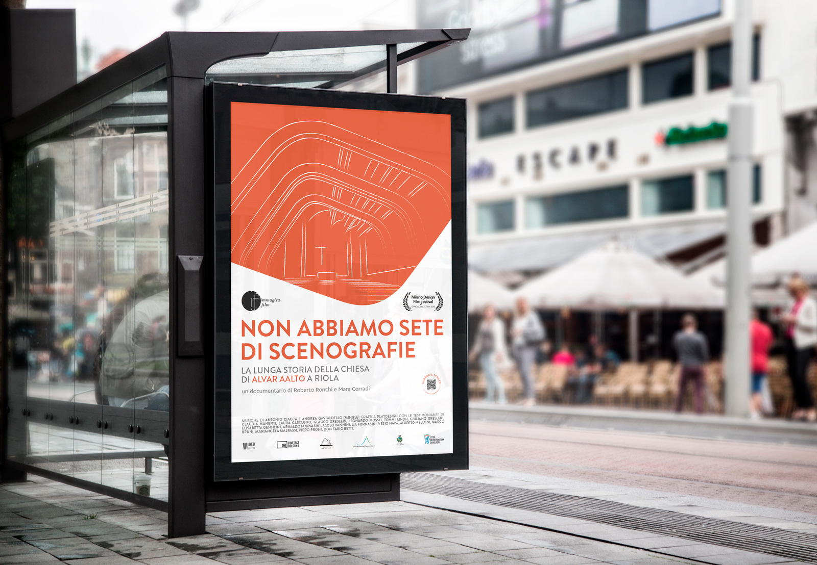 Locandina film Non abbiamo sete di scenografie