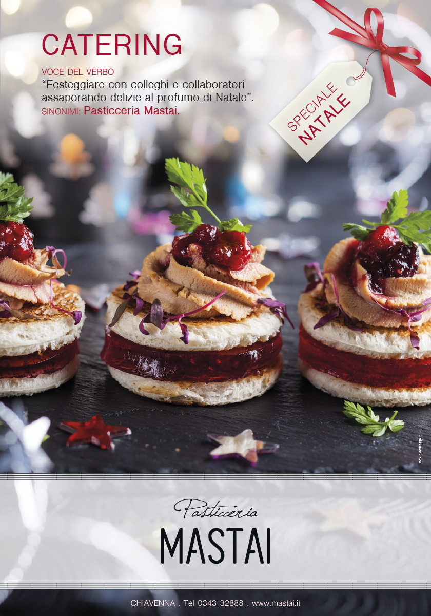 Pasticceria Mastai: adv catering Natale