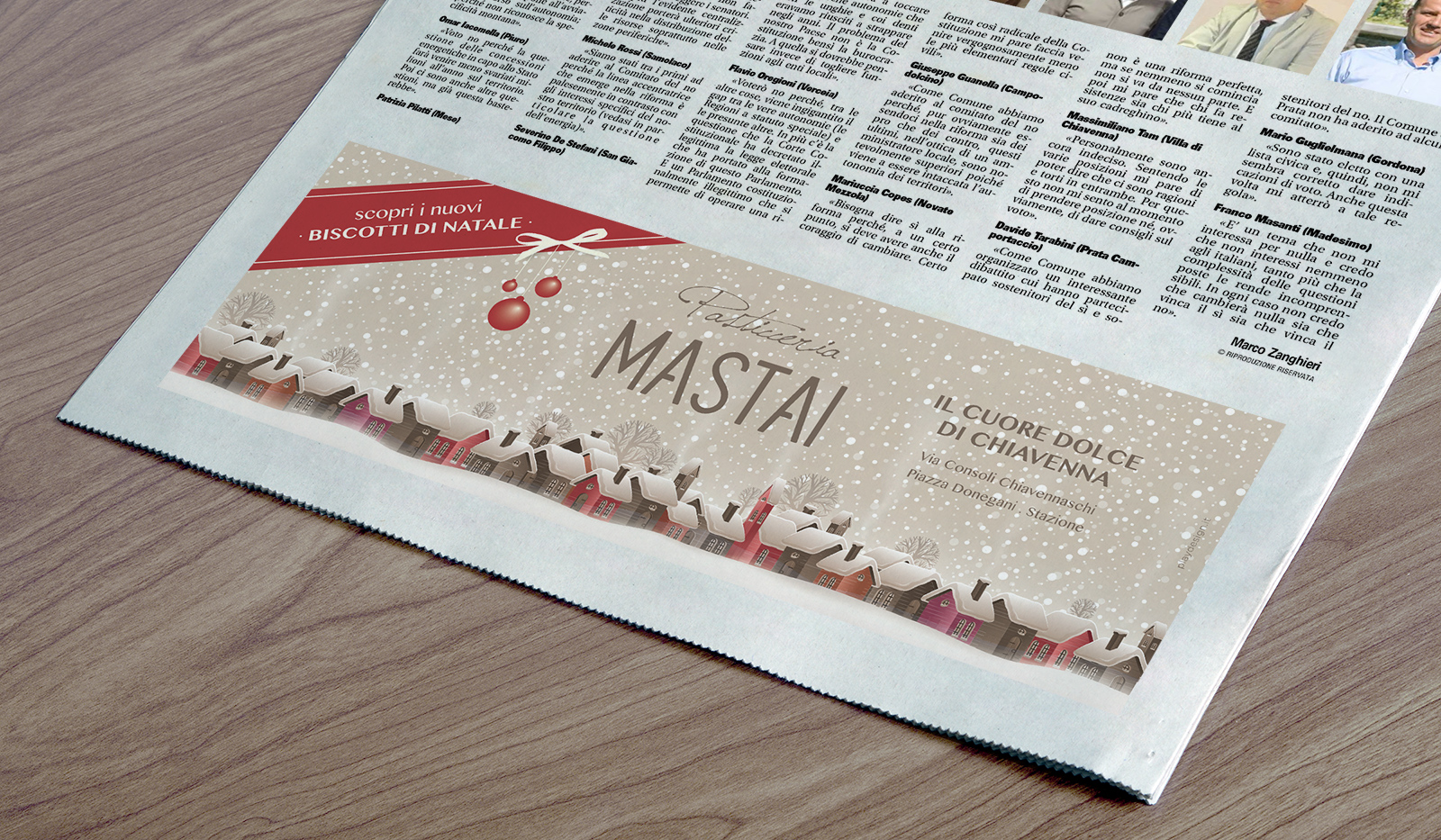 ADV Mastai biscotti Natale