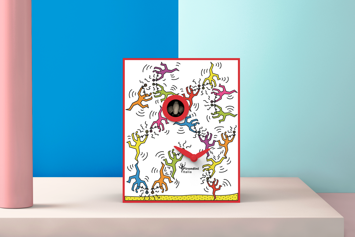 Pirondini orologio cucù Haring