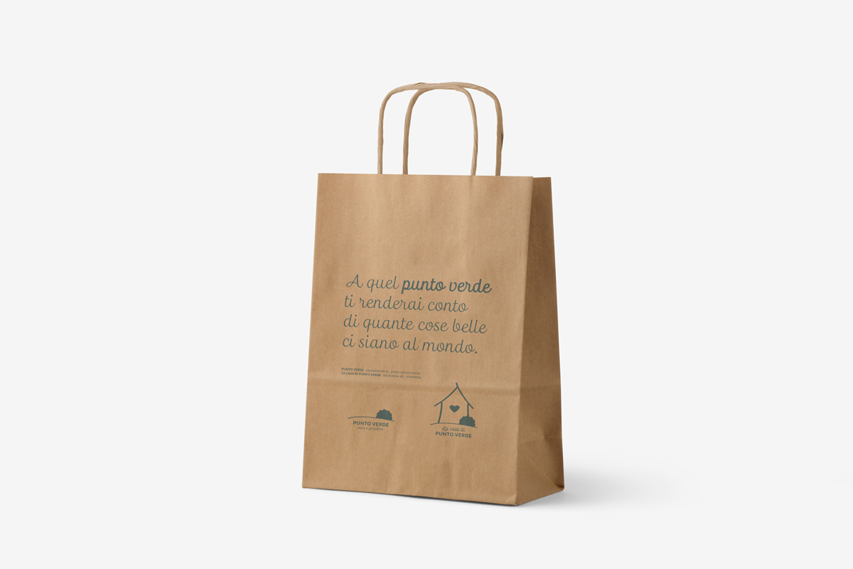 shopper personalizzato con frase